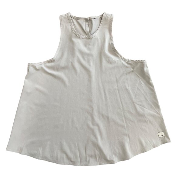 Vuori Womens Light Beige Racerback Tank Top Loose Fit Activewear M - Picture 6 of 9